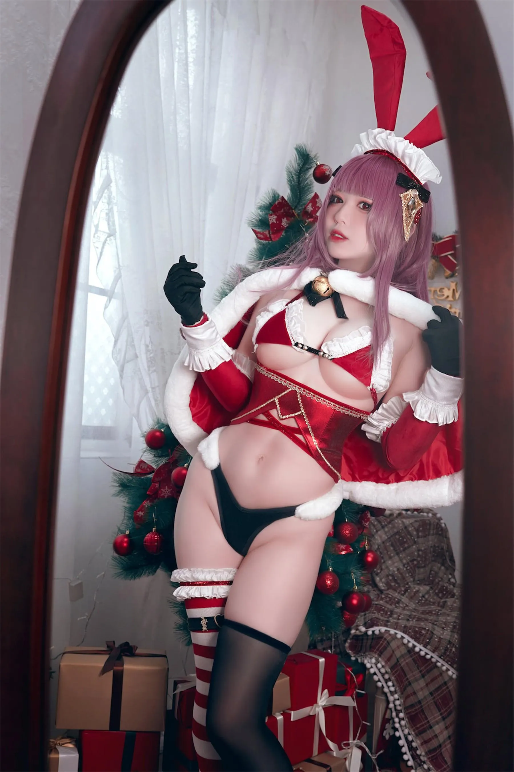 半半子 – NO.63 Christmas Bunny Aike [41P]插图2